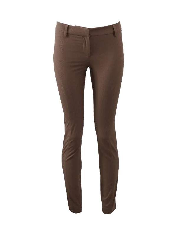 Seamed Riding Pant Wide-Legged Palazzos