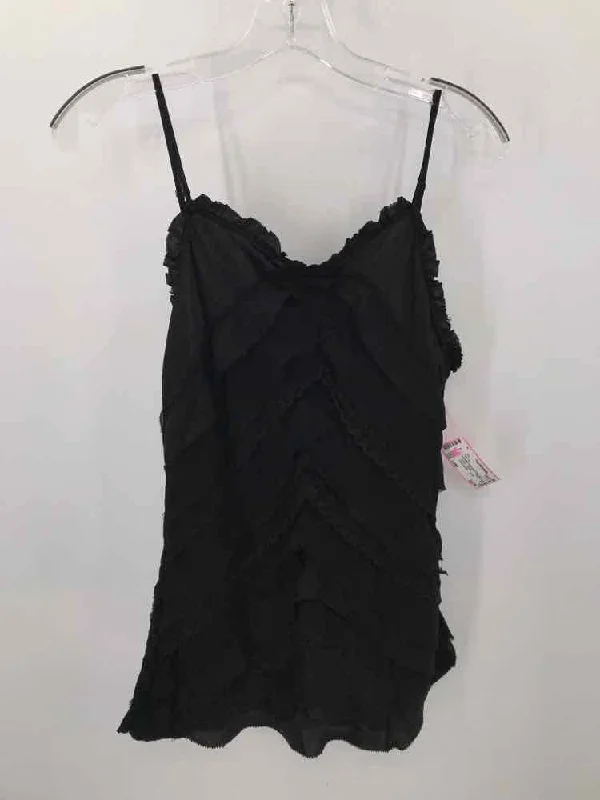 Pre-Owned Joie Black Size Large Tank Top bronze tank top