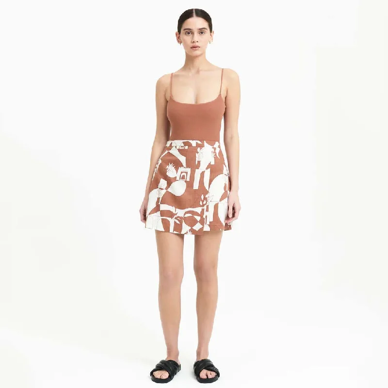 SAFIA SKIRT - TANGIER chiffon skirt airy
