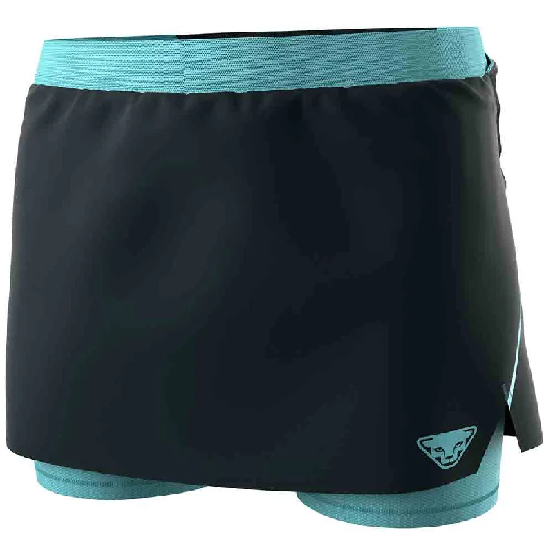 女裝越野跑褲 Alpine Pro 2/1 Skirt W floral skirt print