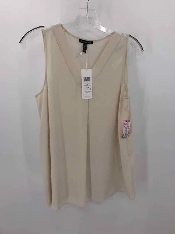 Pre-Owned Eileen Fisher Tan Size XS Tank Top modal blend tank