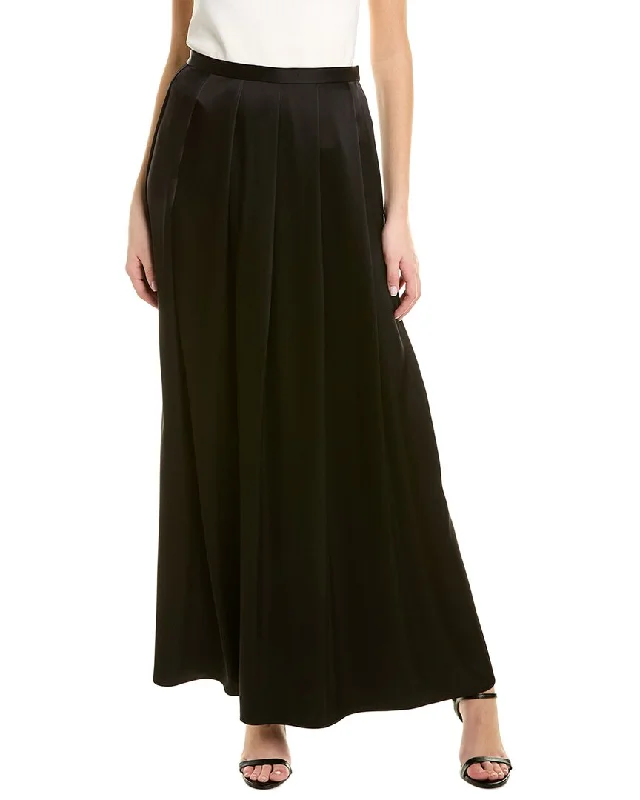 St. John Liquid Satin Skirt velvet skirt luxury