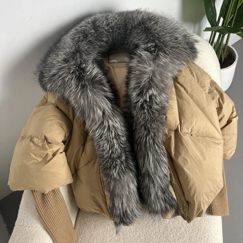 Khaki silvery