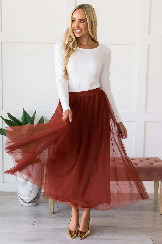 Steal The Day Tulle Skirt velvet skirt luxury