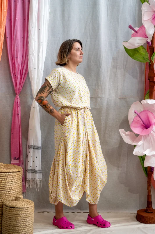 Nepalese Skirt – Confetti Print breathable skirt fabric