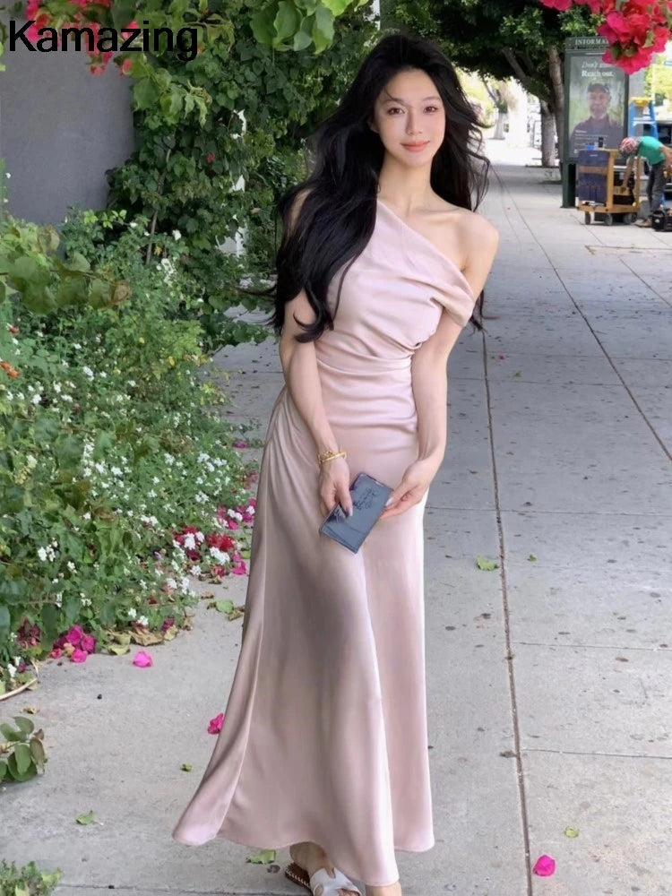 Advbridge Women Elegant Solid Evening Party Dresses Summer Fashion Korean Graduation Formal Dress Off Shoulder Slim Vestidos Clothing Tunics Denim casual Advbridge Women Elegant Solid Evening Party Dresses Summer Fashion Korean Graduation Formal Dress Off Shoulder Slim Vestidos Clothing Tunics Denim casual
