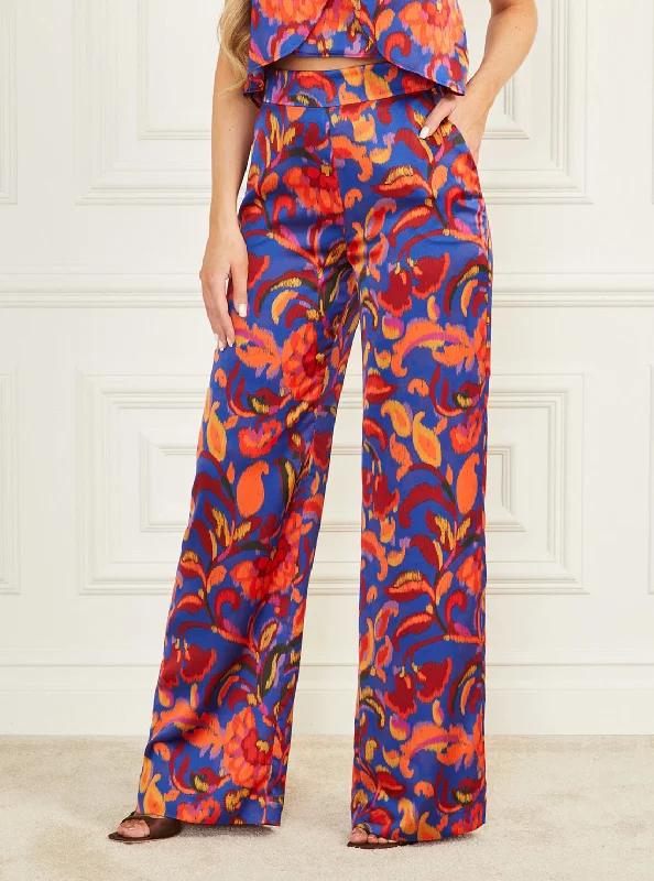 Marciano Betty Blue Printed Pants High-Waist Jeans