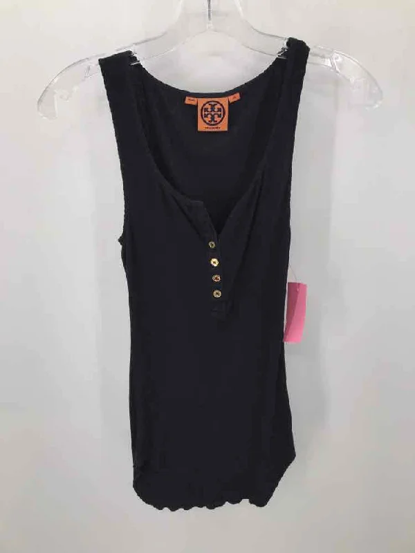 Pre-Owned Tory Burch Navy Size XS Tank Top fashionable tank top