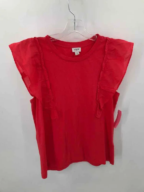 Pre-Owned J Crew Red Size Small Tank Top gym tank top