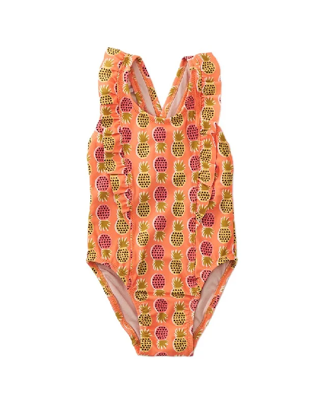 Tea Collection One-Piece Ruffle Swimsuit Elegant Ruffled Bikini