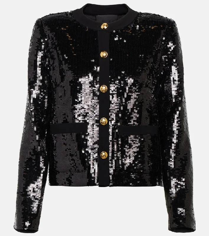 Nili Lotan Katherine sequined jacket Oversized Jacket Tailored Jacket Straight Jacket Nili Lotan Katherine sequined jacket Oversized Jacket Tailored Jacket Straight Jacket