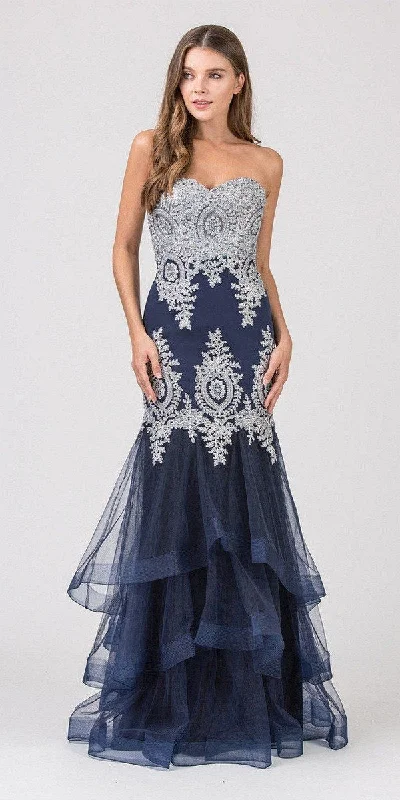 Navy Blue/Silver