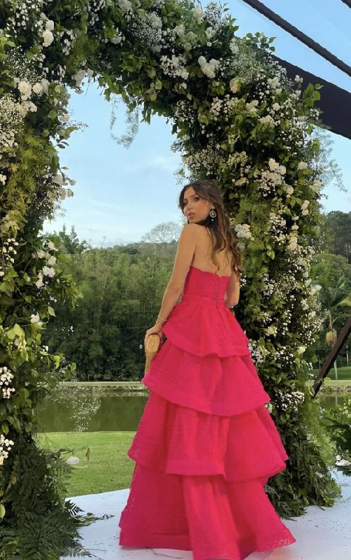 Hot Pink Sweetheart A-Line Long Formal Evening Party Dress, DP3359 Tunics Favorite customer Hot Pink Sweetheart A-Line Long Formal Evening Party Dress, DP3359 Tunics Favorite customer