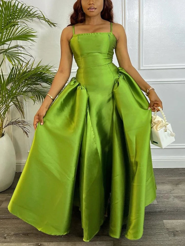 Advbridge Vintage Cute Women A Line Party Dresses Puffy Big Swing Green Strap Dress Ball Gowns Elegant Backless Sexy Fashion Vestidos Tunics Summer linen Advbridge Vintage Cute Women A Line Party Dresses Puffy Big Swing Green Strap Dress Ball Gowns Elegant Backless Sexy Fashion Vestidos Tunics Summer linen