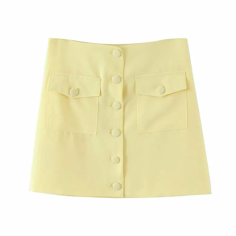 Yellow shorts