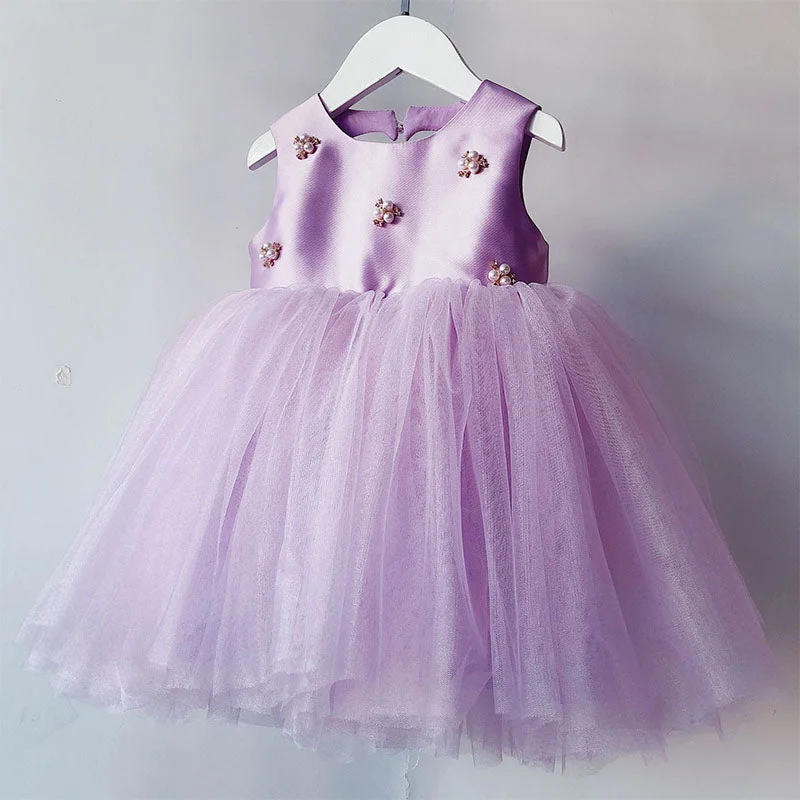 Girl Formal Dresses Baby Girl Easter Dress Princess Party Dress Toddler Summer Purple Mesh Puffy Party Dress Tunics Custom made Girl Formal Dresses Baby Girl Easter Dress Princess Party Dress Toddler Summer Purple Mesh Puffy Party Dress Tunics Custom made