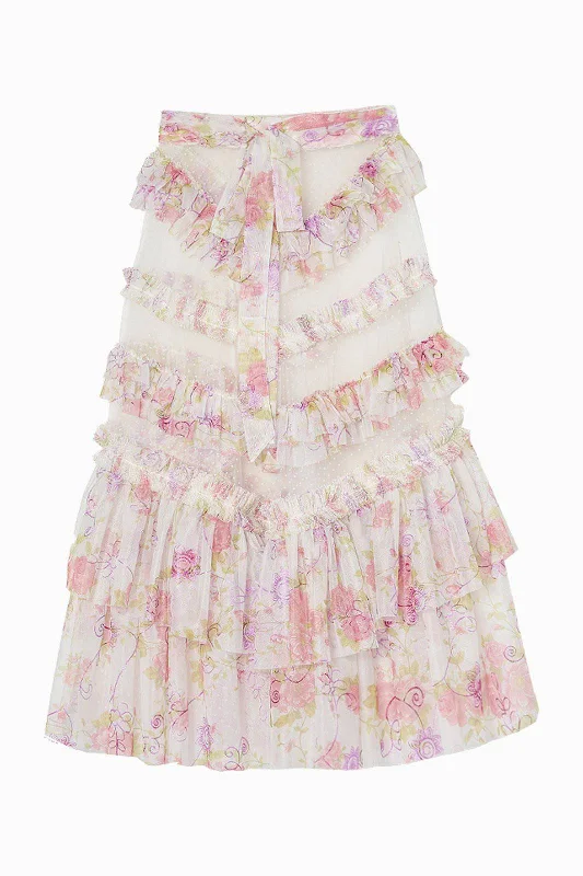 Lena \Skirt linen skirt natural