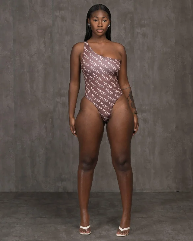 Odessa One Shoulder Swimsuit Chic Swimsuit Cover-Up
