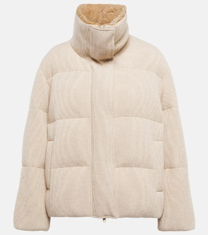 Brunello Cucinelli Cashmere corduroy down jacket V-Neck Jacket Boat Neck Jacket Square Neck Jacket Brunello Cucinelli Cashmere corduroy down jacket V-Neck Jacket Boat Neck Jacket Square Neck Jacket