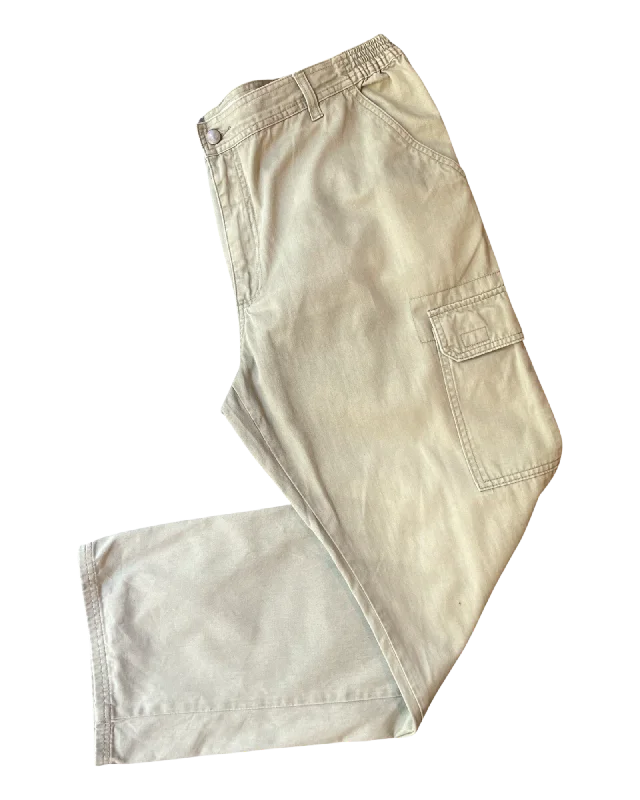Vintage Cargo Pant Size 36 Comfortable Pleated Pants