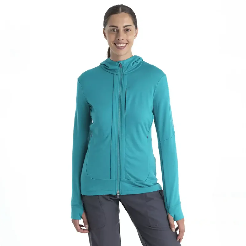 Icebreaker Quantum III Long Sleeve Zip Hooded Womens Jacket Striped Jacket Polka Dot Jacket Floral Jacket Icebreaker Quantum III Long Sleeve Zip Hooded Womens Jacket Striped Jacket Polka Dot Jacket Floral Jacket