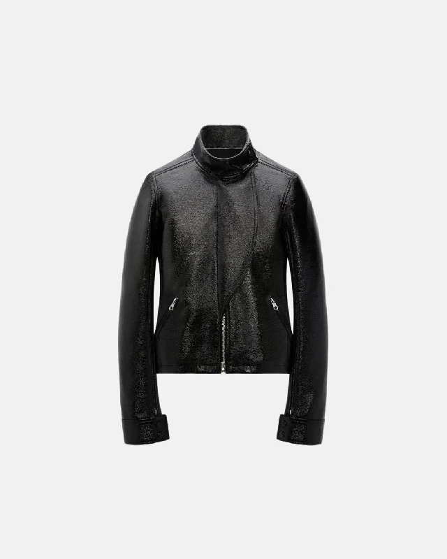Jacket Motorcycle Vinyl Black Mesh Jacket Canvas Jacket Denim Jacket