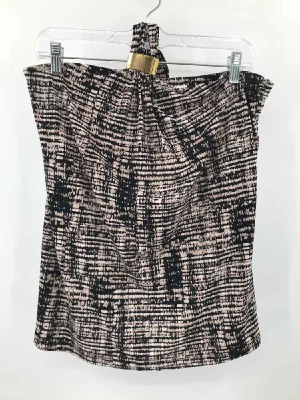 Pre-Owned Calvin Klein Black Size Medium Tank Top casual tank top