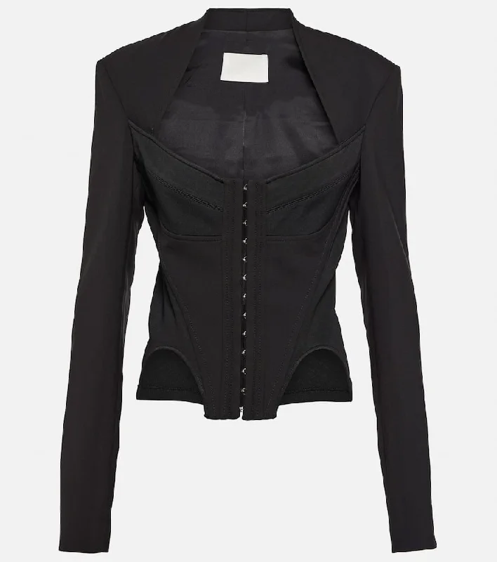 Dion Lee Bustier jacket Notch Collar Jacket Peter Pan Collar Jacket Cowl Neck Jacket Dion Lee Bustier jacket Notch Collar Jacket Peter Pan Collar Jacket Cowl Neck Jacket