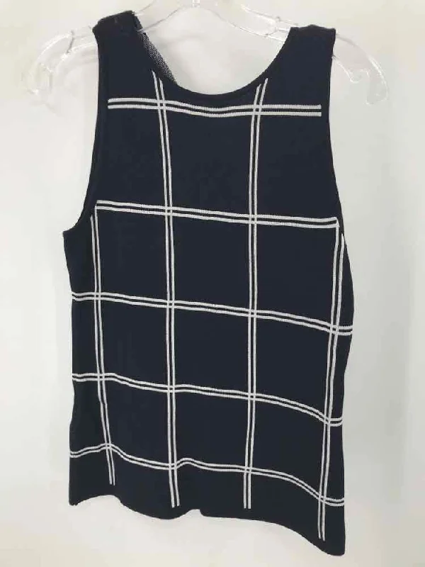 Pre-Owned Ann Taylor Navy Size XS Tank Top neon tank top