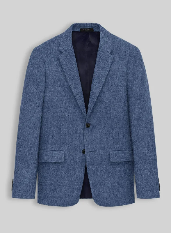 Stylbiella Spring Smoked Blue Linen Jacket Corduroy Jacket Velvet Jacket Brocade Jacket Stylbiella Spring Smoked Blue Linen Jacket Corduroy Jacket Velvet Jacket Brocade Jacket