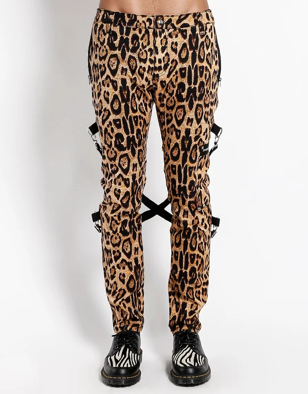 UNISEX Leopard Print Chaos Pant Casual Plaid Pants