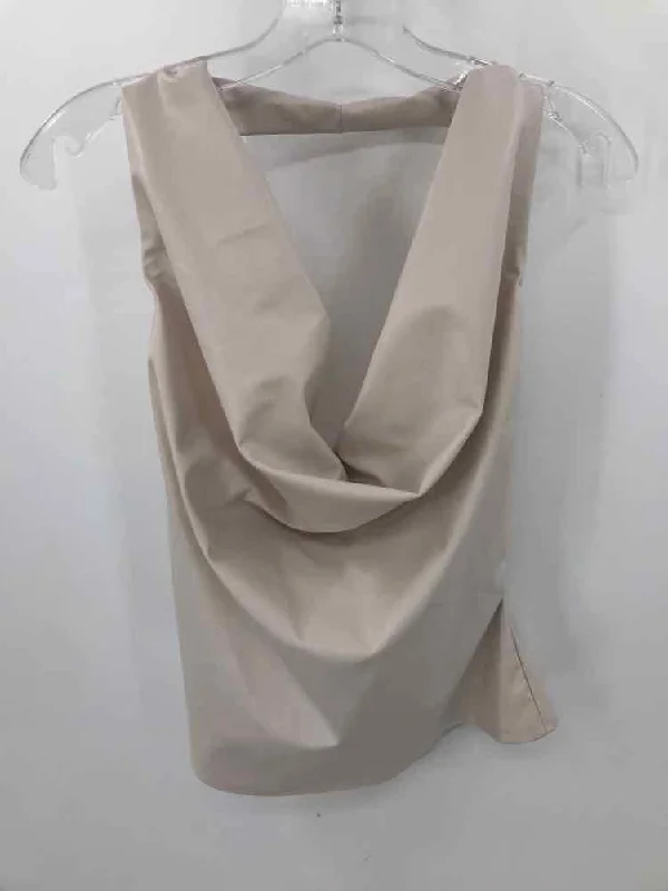 Pre-Owned Pretty Little Things Ivory Size 6 Strapless Tank flirty tank top
