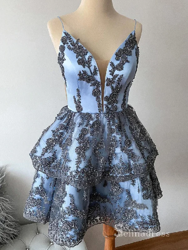 A-line Spaghetti Straps Short Prom Dress Beaded Homecoming Dresses Mini Party Dress MLK05165 Mermaid Tail Wedding A-line Spaghetti Straps Short Prom Dress Beaded Homecoming Dresses Mini Party Dress MLK05165 Mermaid Tail Wedding