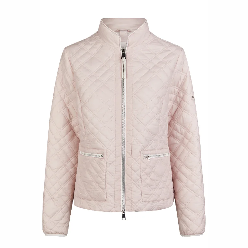 Barbara Lebel Quilted Jacket | Rose Chenille Fabric Brocade Fabric Lace Fabric