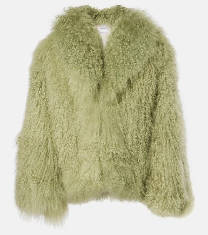 The Attico Faux fur jacket Cotton Jacket Linen Jacket Terry Jacket
