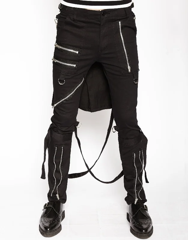 UNISEX Bumflap Pant Elegant Palazzo Trousers