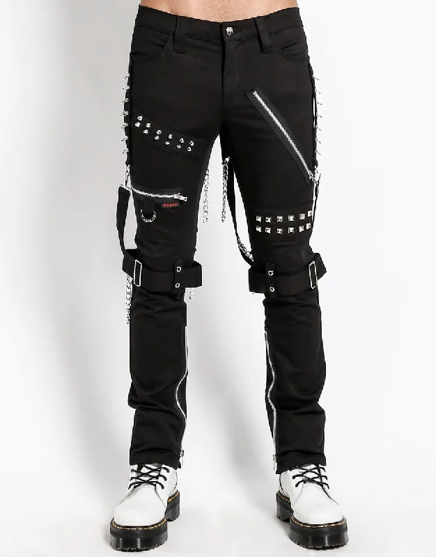 UNISEX Studded Bondage Pant Comfy Cargo Trousers