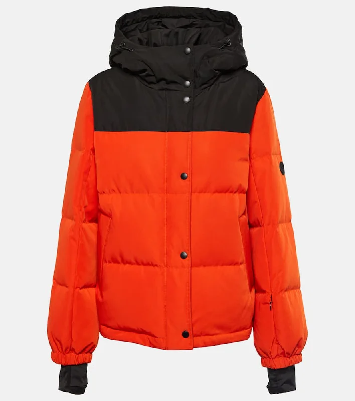 Yves Salomon Hooded ski down jacket Fitted Jacket Loose Jacket Oversized Jacket