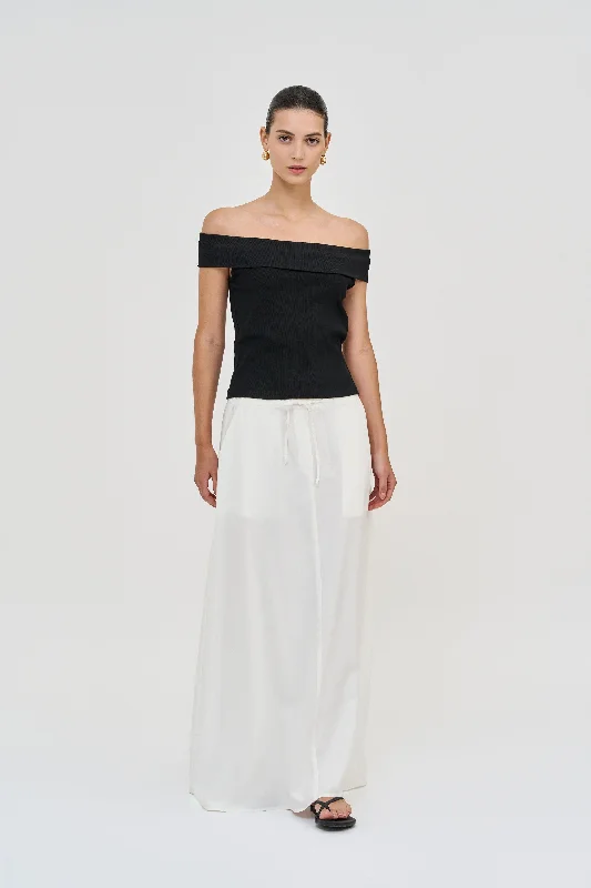 Vera Skirt Linen White mini skirt trendy