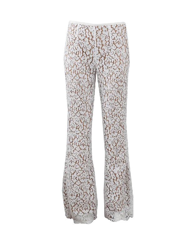Lace Flare Pant Soft Stretch Pants