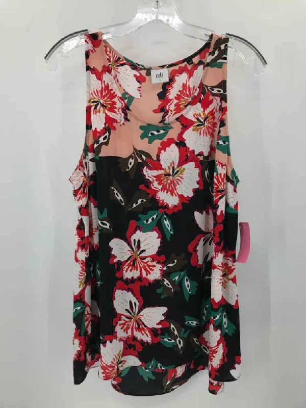 Pre-Owned Cabi Black Size Large Tank Top long tank top