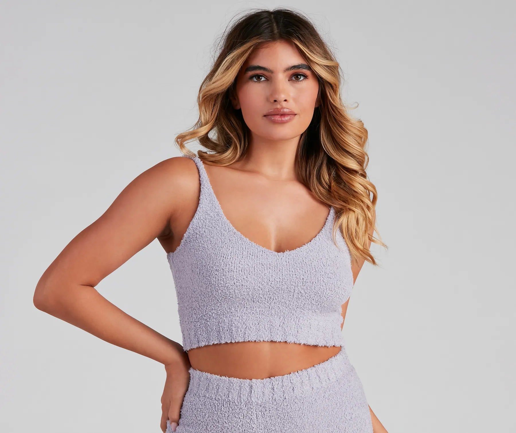 Forever Cozy Chenille Pajama Tank flexible tank top