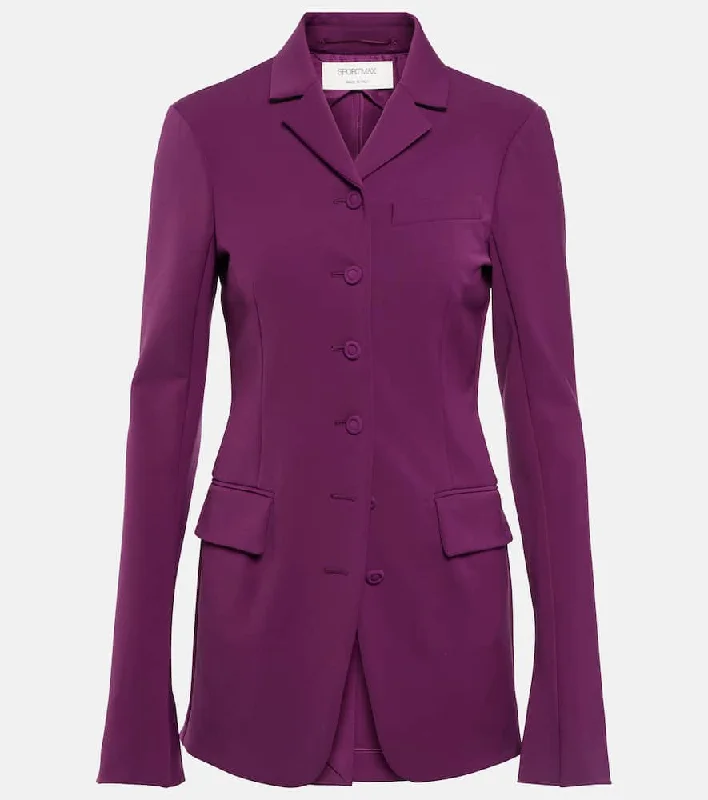 Sportmax Technical jacket Front Pockets Side Pockets Patch Pockets