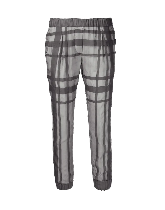 Pull On Silk Pant Classic Chino Pants