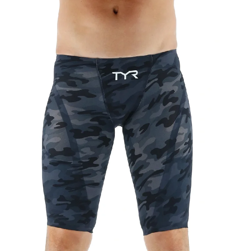 TYR Men’s Venzo Camo Jammer Swimsuit Crisscross Back Swimsuit