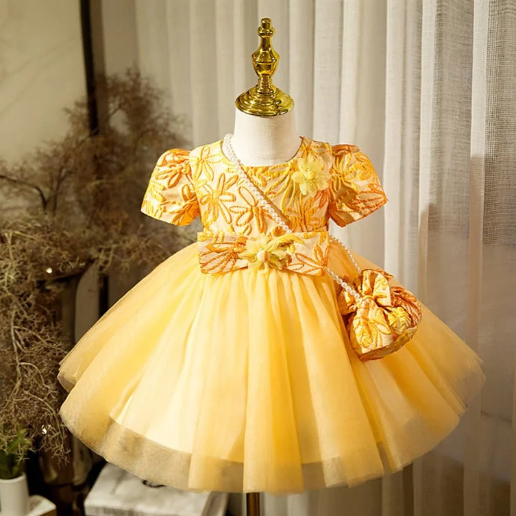 Baby Girl Dress Toddler Ball Gowns Embroidered Flower Fluffy Birthday Party Dress Tunics Lace romantic Baby Girl Dress Toddler Ball Gowns Embroidered Flower Fluffy Birthday Party Dress Tunics Lace romantic