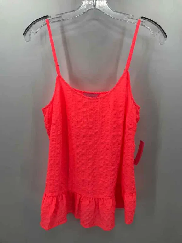 Pre-Owned Lilly Pulitzer Pink Size Small Tank Top lime green tank
