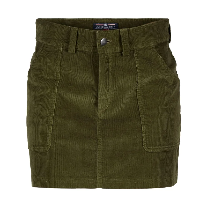 Amundsen Sports - Women's Concord Garment Dyed Skirt - Olive Ash lace skirt romantic