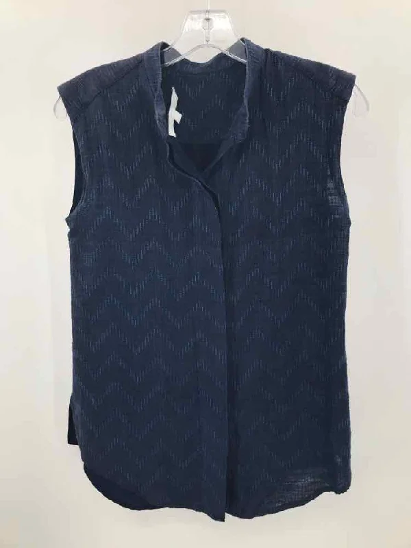Pre-Owned Veronica Beard Navy Size 1 Tank Top flexible tank top