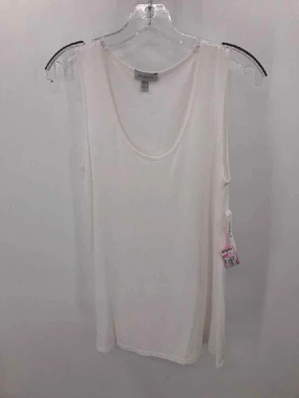 Pre-Owned Kinross White Size Small Tank Top tie dye tank